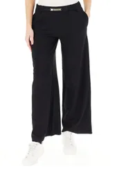 Pantalone wide leg SPORT NERO S