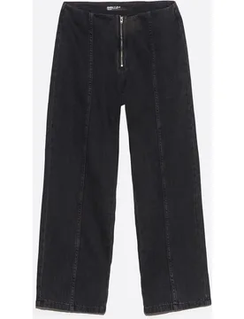 Pantalones rectos de mujer denim tobillero - Bimba y Lola - FashionsVida