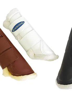 Gamaschen Teddyfutter, schwarz, xl - Euroriding - FashionsVida