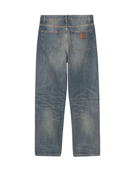 Aaron Pant jeans gamba dritta - Blue worn used washed