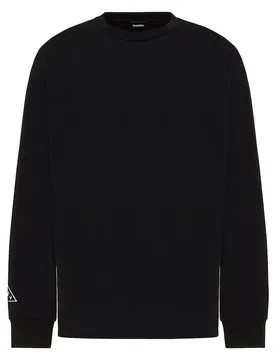 T-shirt à Manches Longues Jusx90 Black XS - Diesel - FashionsVida