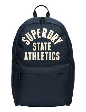 Superdry Damen Athletic Montana Rucksack Navy - Größe: 1Größe