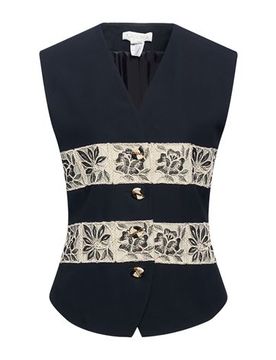 Chaleco sartorial Mujer Azul noche 42 Mujer