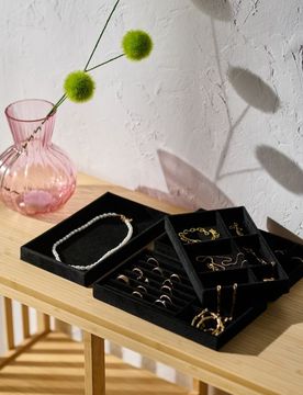 Organizer per gioielli - nero