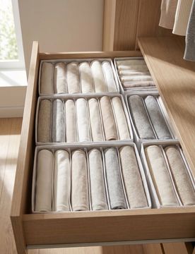 Set di organizer per reggiseni 2 pack - bianco