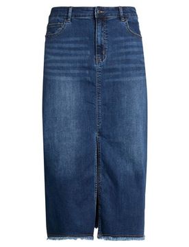 Falda vaquera Mujer Azul marino 44,46 Mujer