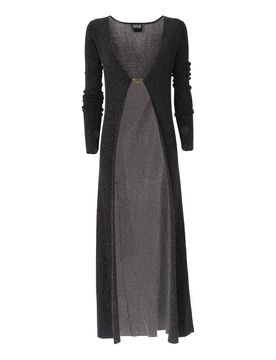 Cardigan lungo scintillante