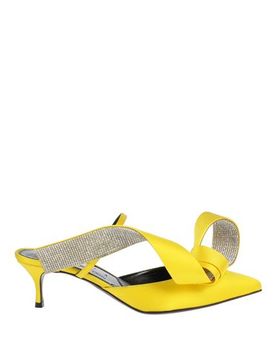 Mules & Zuecos Mujer Amarillo 35,35.5,36,36.5,37 Mujer