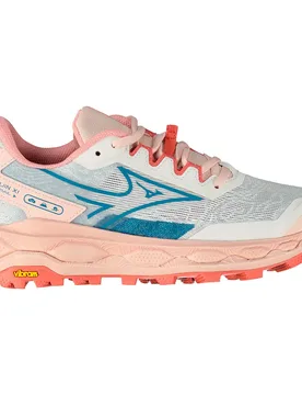 Wave Mujin 11 Trail Running Shoes Snow White / Larkspur / Faded Rose UK 7.5 Women - Mizuno - FashionsVida