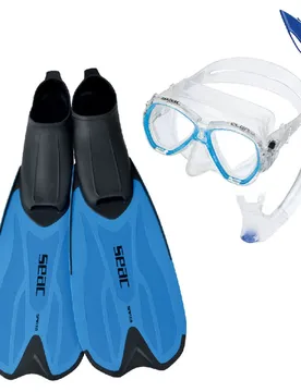 Attrezzatura Per Lo Snorkeling Set Tris Spinta