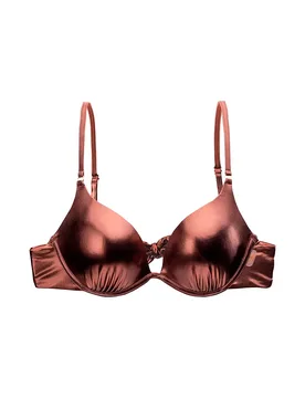 Grape Bikini Top Glitter Mocha XL Women - Aquawave - FashionsVida