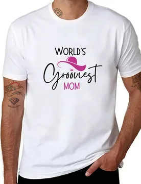 World's Grooviest Mom T-Shirt t shirts for man graphic funny funny t shirts cotton T-Shirt - Aliexpress - FashionsVida