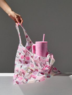 Borsa della spesa Hello Kitty - rosa