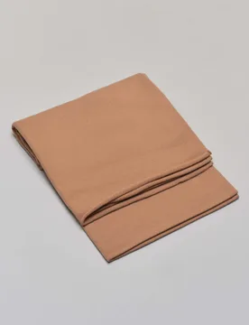 Sciarpa color cammello in cashmere - Cachemire Line - FashionsVida