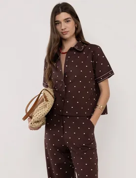 Camisa de mujer de bordados natalie - El Ganso - FashionsVida