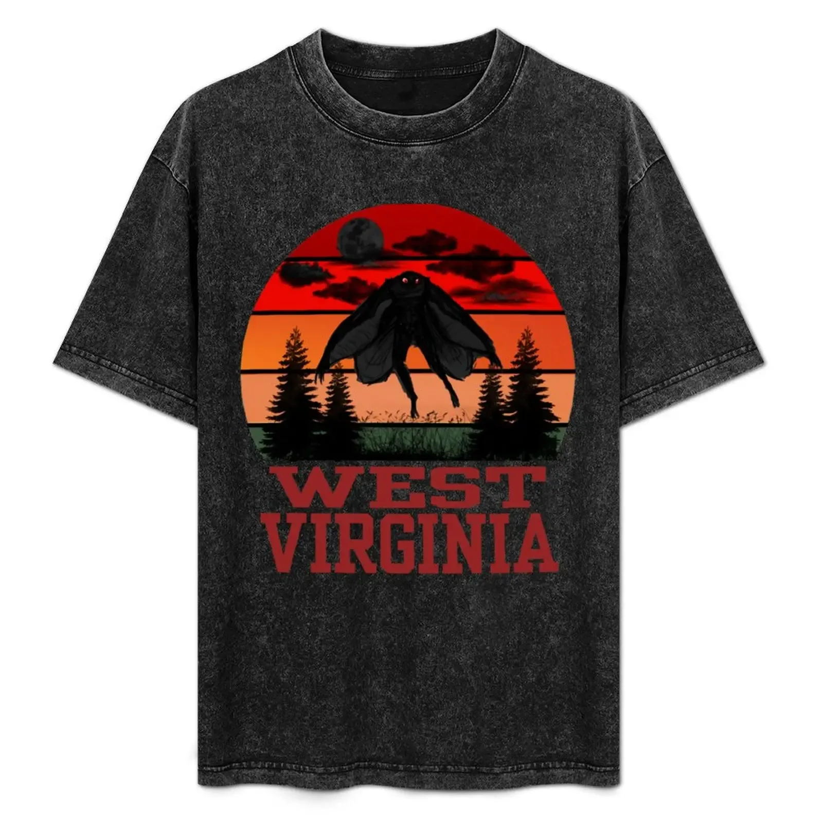 Vintage mothman T-Shirt Plus Size Lightweight Tee Shirt - Aliexpress - FashionsVida