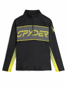 Camiseta interior con cremallera Paramount para hombre amarillo L - Spyder - FashionsVida