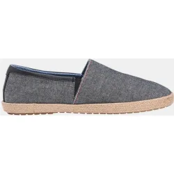 Alpargata cambray con logo Hilfiger