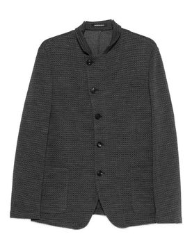 Giacca blazer in misto lana