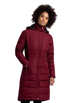 Women's Bitsy Down Jacket in Red Size: Medium - Red - Size: M - Trespass - FashionsVida