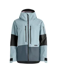 Veste de randonnée à ski Ravine Free 3L à capuche bleu clair XL