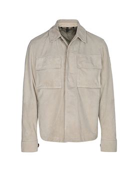 Chaqueta de cuero WAYMARK beige M