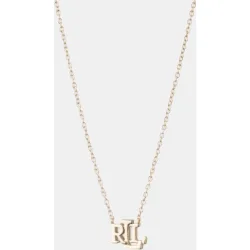 Collar con Logo dorado