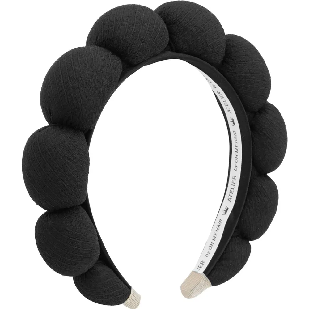 Atelier - Diadema Shell negra - Atelier - FashionsVida