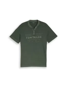 Printed garment dye serafino male