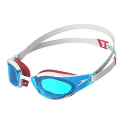 Fastskin Hyper Elite Swimming Goggles Aqua Blue / Bolt / Flame Red One Size Men,Women
