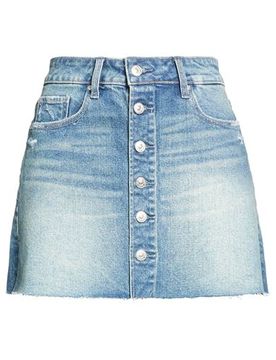 PAIGE Jeansrock Damen Blau 27 Damen