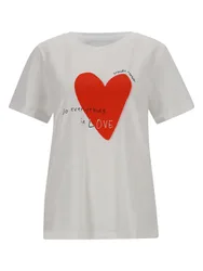 XS REGULAR T-SHIRT PRINT MIX female