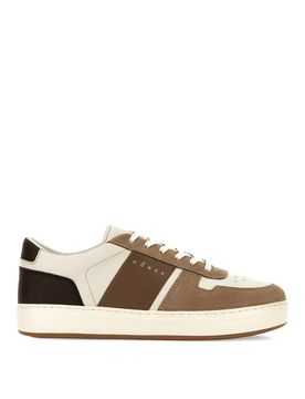 Sneaker in pelle scamosciata H-TV e NAPPA
