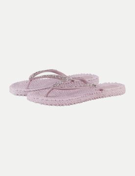 Flip Flops Cheerful mit Schmucksteinen Rosa 38