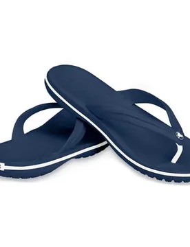 Crocband Flip Flops Navy 002 UK 8 Men,Women - Crocs - FashionsVida