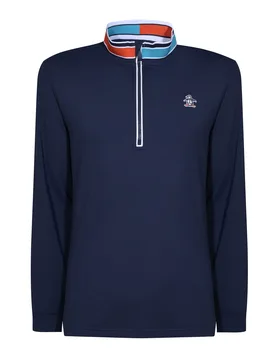 Pullover Petes 70S Anniversary Earl 1/4 Zip, navy s - Original penguin - FashionsVida