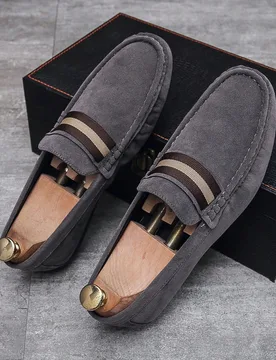 Zapatos Casuales Mocasines De Estilo Slip-on Para Hombres - Shein - FashionsVida