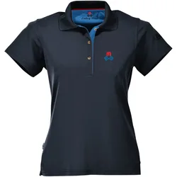 Aeschi Fresh Damen Poloshirt, blau 36
