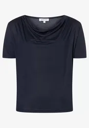 Shirt with Waterfall-Neckline female
