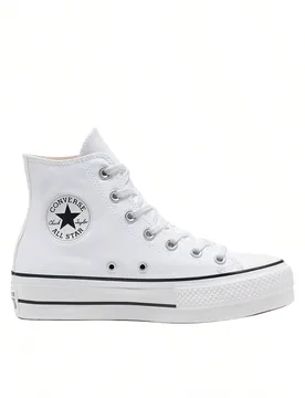 Chuck Taylor All Star Lift Shoes White 560846C - Shein - FashionsVida