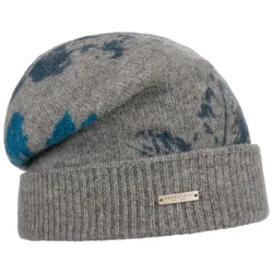 Cashmere Flower Beanie Hat by - grey - Damen - Size: One Size