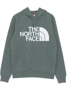 Felpa Cappuccio Uomo Standard Hoodie Balsam Green - The North Face - FashionsVida