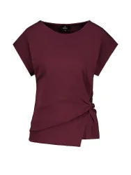 T-Shirt dunkelrot 40 damen