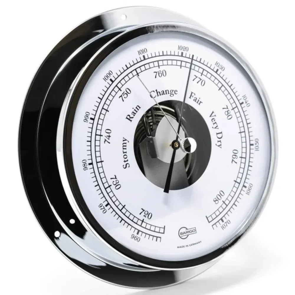 Viking 130 Barometer Chrome One Size unisex - Barigo - FashionsVida