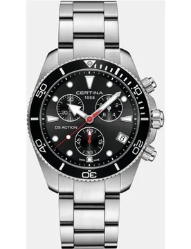 Reloj de hombre DS Action C0484171105100 cronógrafo de acero - Certina - FashionsVida