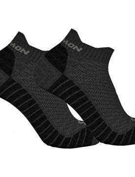 Aero 2p calcetines running Negro (XL)