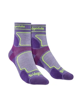 Womens Running Ultralight Coolmax Crew Socks - - Size: S - Bridgedale - FashionsVida