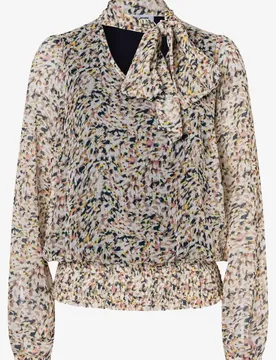Printed Chiffon Blouse female