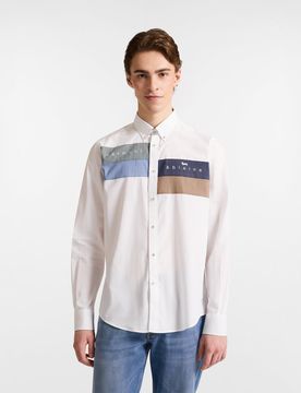 Harmont&blaine camicia uomo bianco