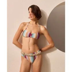 Braguita de mujer lurex rayas